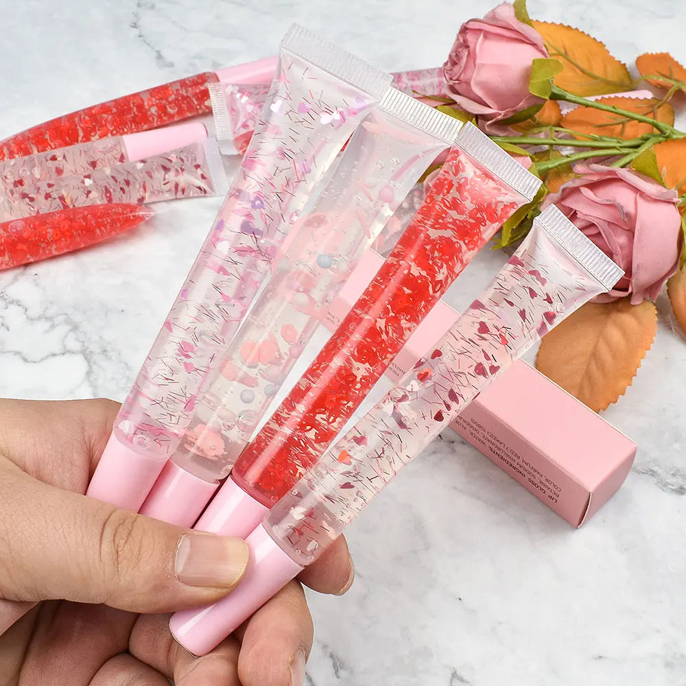 15ml Women Beauty Moisturizing Mineral Liquid Clear Long Lasting Private Label Lip Balm Oil Lip Care Gloss