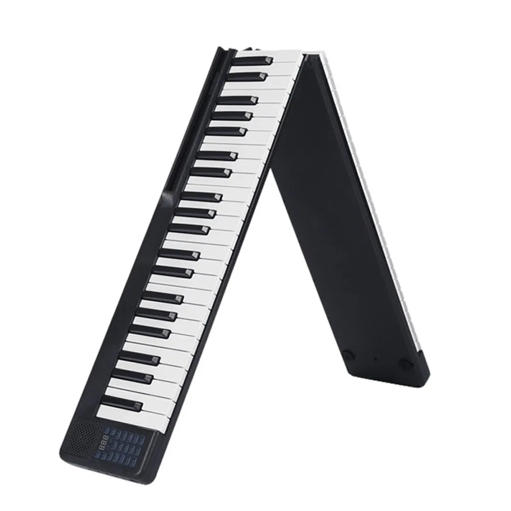 Portable 88 Keys Foldable Piano Digital Multifunctional Electronic Keyboard Piano for Piano Student Musical Instrument