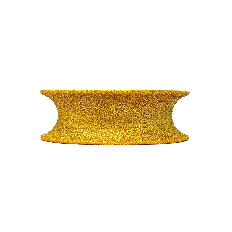 Hot Sale China Factory OEM Marble Granite and Stone Hand Use Grinding Diamond Abrasive  Profiling Round Edge Grinding Wheel