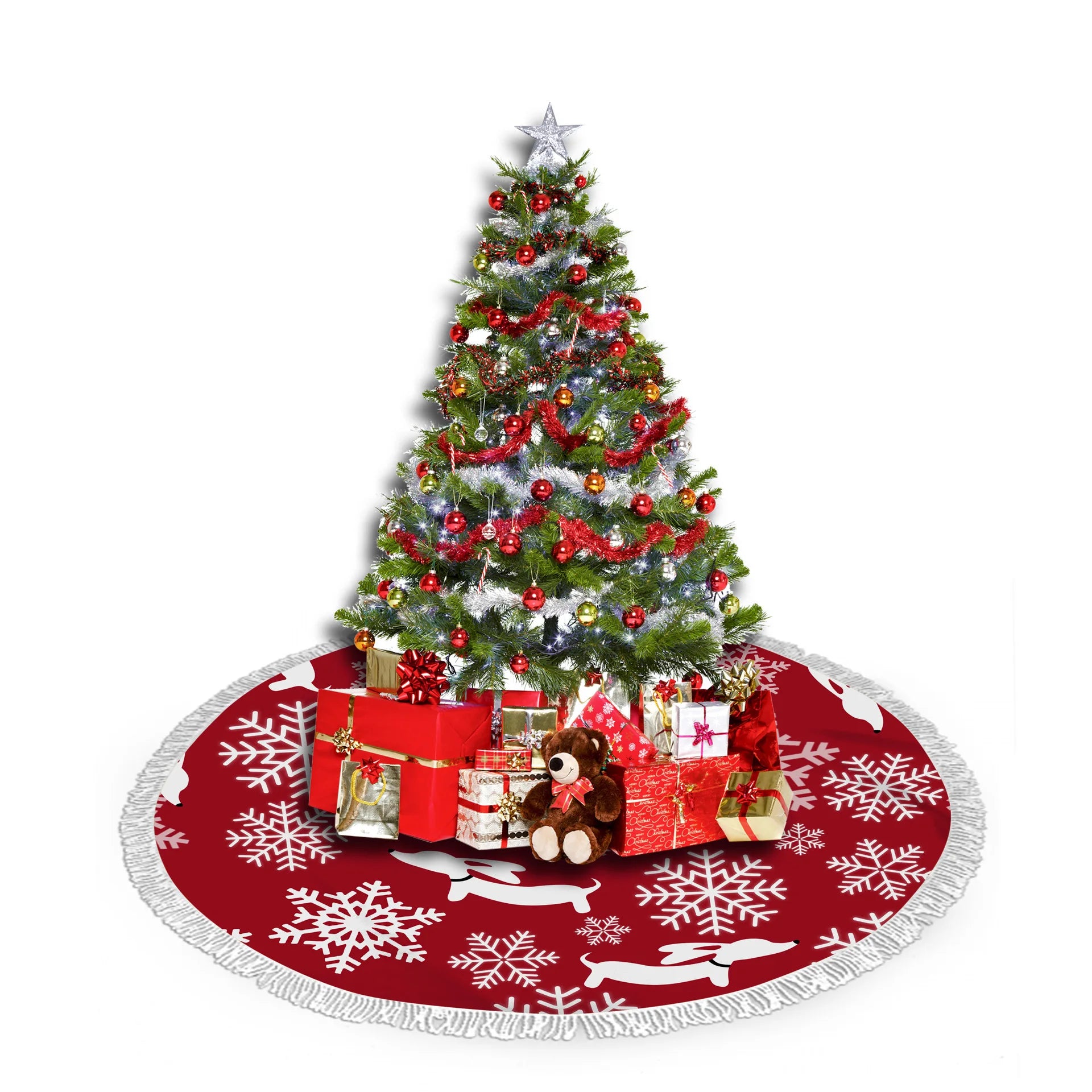 Hot Sell Christmas Decorations Christmas Tree Skirt Carpet