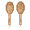 Dropshipping Products 2024 Custom Scalp Air Paddle Brushing Comb Tools Scalp Massage Bamboo Hair Brush