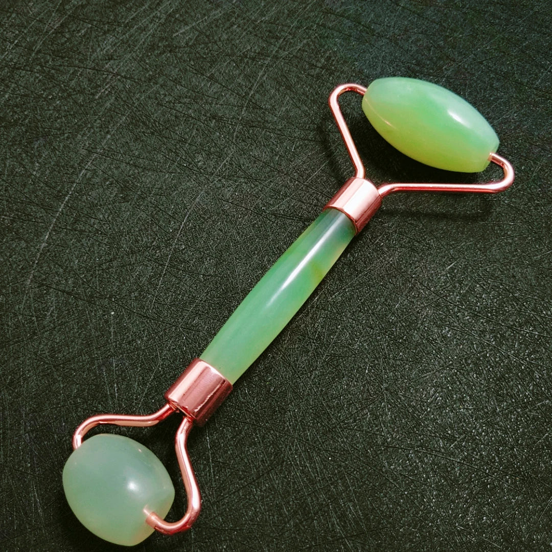 Hongzhuo Xiuyan Jade Gem Roller Face Gem Roller Facial Beauty Gem Roller Skin Care Tools