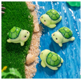 Kids Gift Seaturtle Statue Figurine Resin Craft Garden Decoration Resin Turtle Sea Animals Tiny Cartoon Sculpture Children Toys