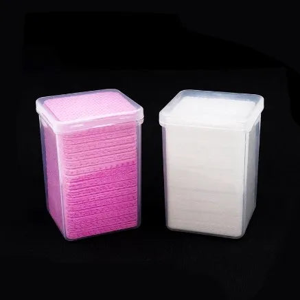 Lavalash Wipes Paper Cotton Eyelash Extension Glue Remover Wipe Mouth the Glue Bottle Prevent Clogging Glue Cleaner Pads