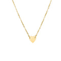 Daochong Custom 925 Sterling Silver Dainty Heart Necklace Custom Gold Choker Necklace