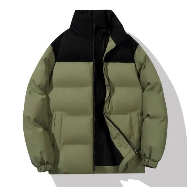 Winter Men's Cotton Jacket Coat Fashionable Warm Coat Thickened Cotton Sports Jackets for Men