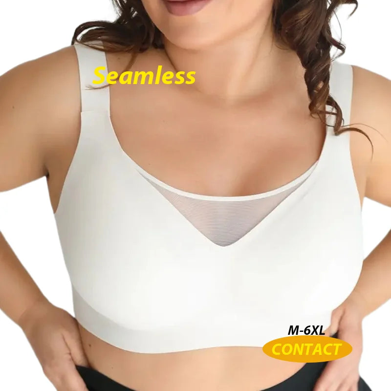 Wholesale Custom LOGO Design Jelly Intimates Seamless Plus Size Bras