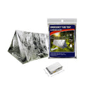 Outdoor Emergency Disposable PET Tube Tent Single Layer Survival Shelter for 2 Person Camping