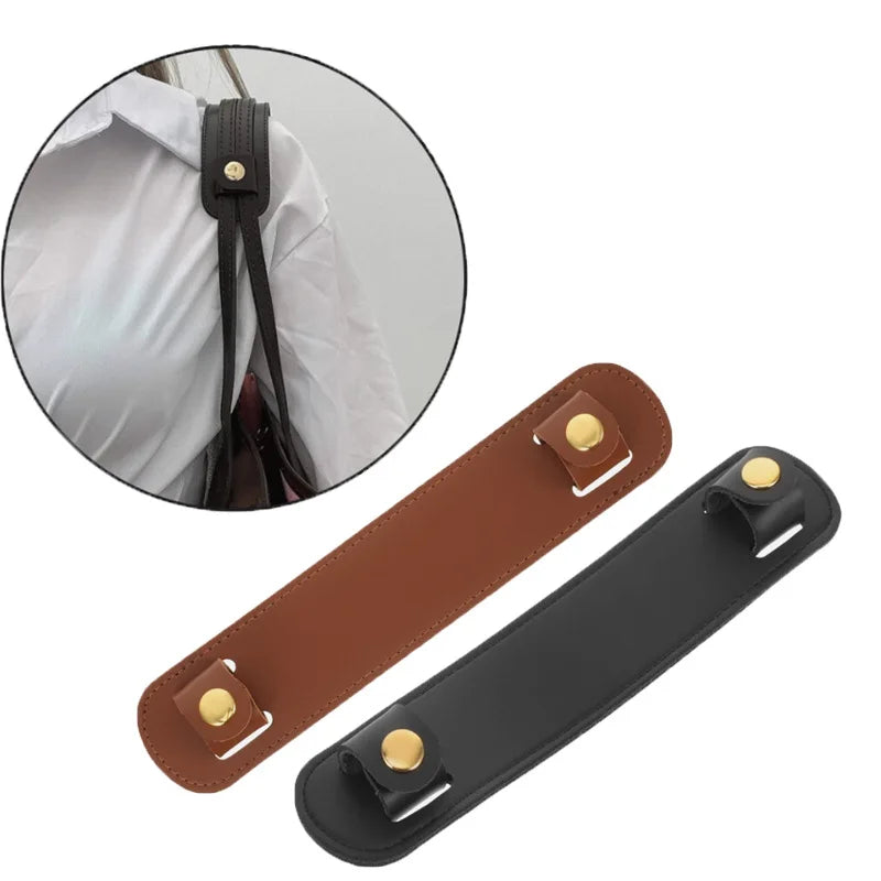 Fashion PU Leather Shoulder Strap Pads for Tote Bag & Single Bag Non-slip Pressure Relief Widened Handle