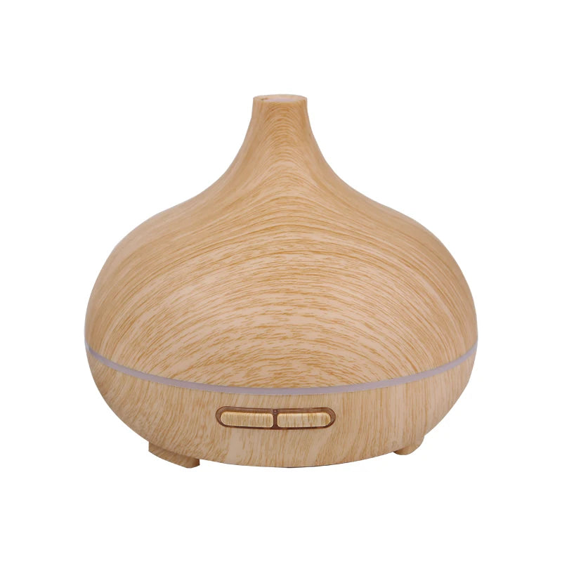 Newest Electric 550ml Ultrasonic Aromatherapy Pure Waterless Atomizing Nebulizer Essential Oil Diffuser LED Hotel Household
