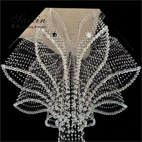 Factory Customize Wedding Decoration Crystal Beads Ceiling Curtains with Crystal Ball Event Drape