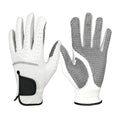 High Quality Custom Logo Anti-slip Sheepskin Golf Gloves Men