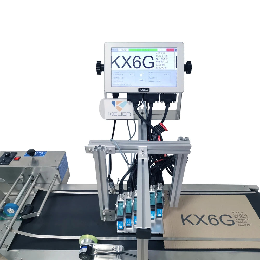 2021 Newest Inkjet Printer for Eggs/6 Head Egg Inkjet Printer/Egg Print Machine with Low Price