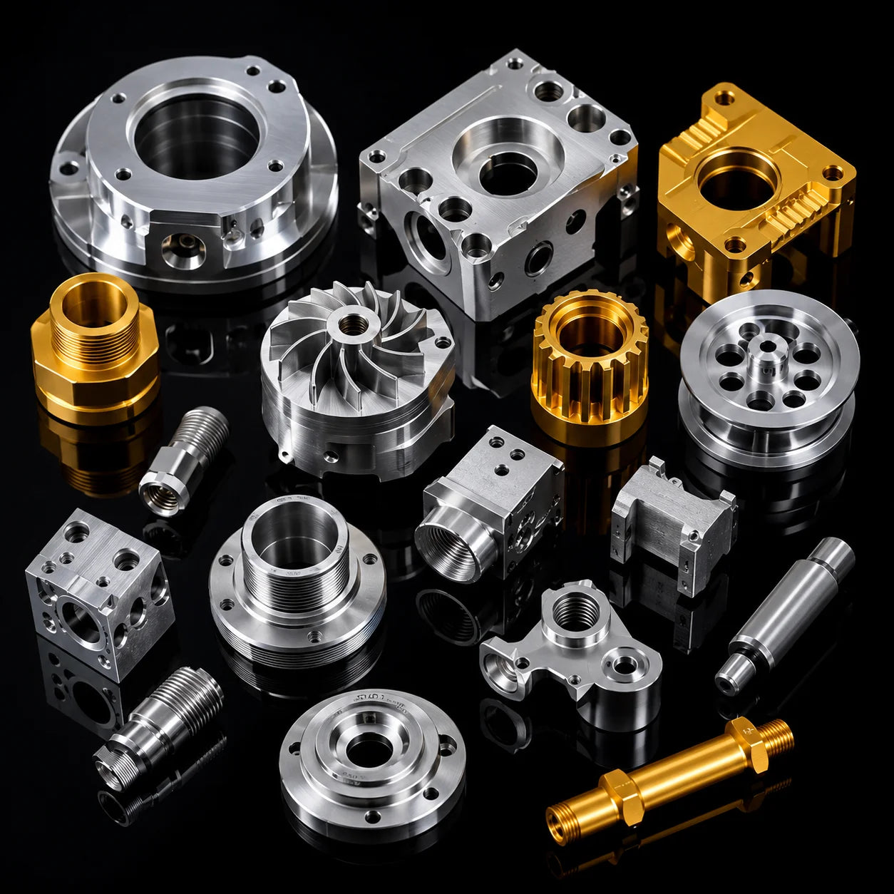High Precision Custom CNC Milling Aluminum CNC Machining Stainless Steel Parts Milling Aluminum Parts