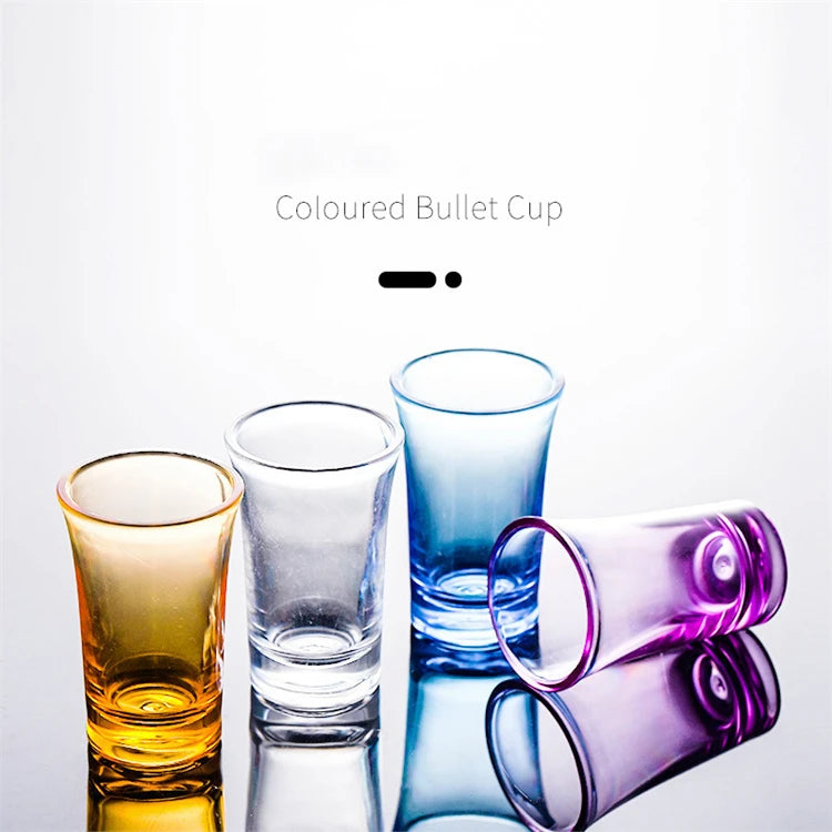35ml Best Selling Factory Customized Colored Creative Home Drinking Glassware Handmade Transparent Party Shot Glass