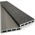 Durable 3D Embossed WPC Decking Scratch-Resistant and Weatherproof Low-Maintenance Composite Wood for Patios and Walkways