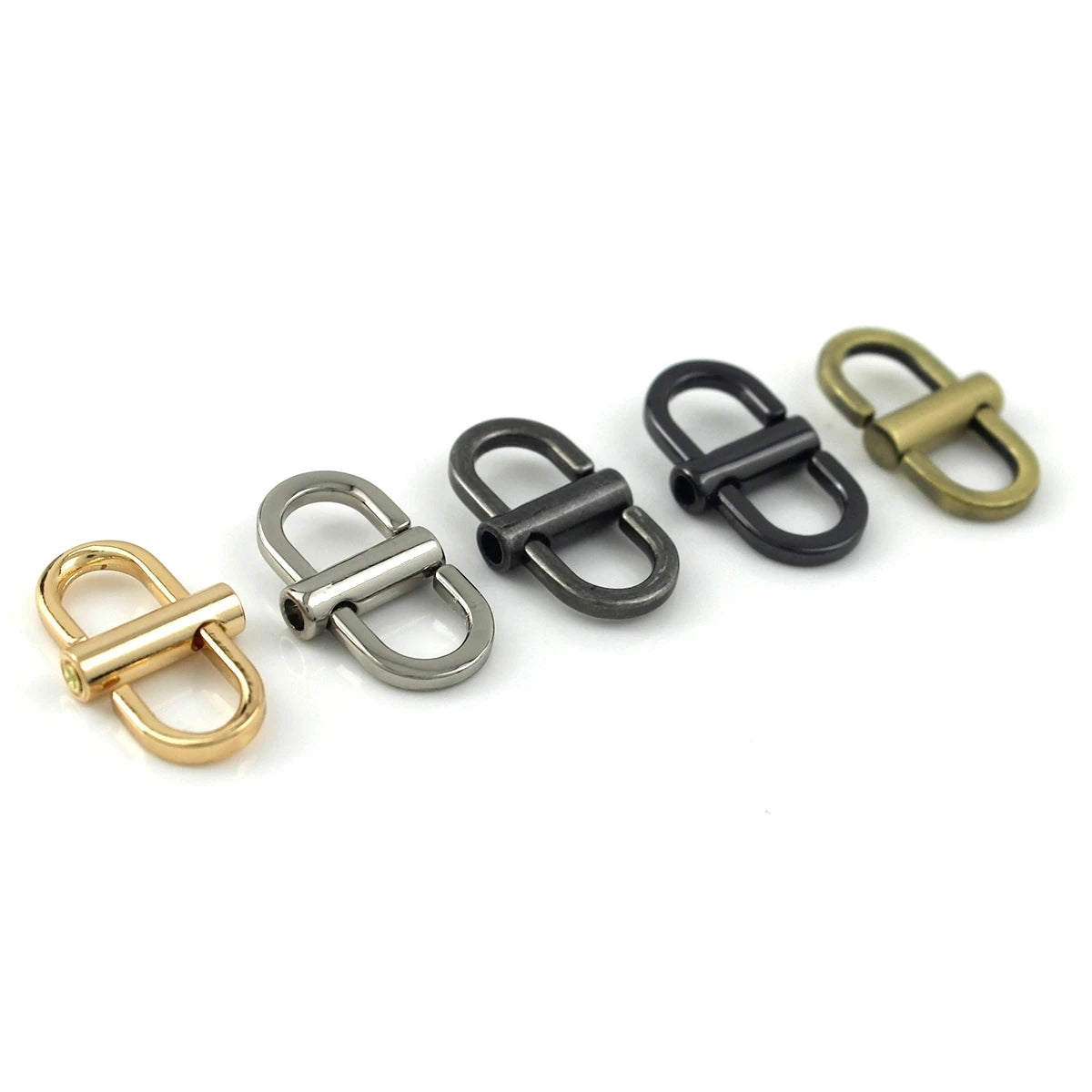 Cloxy DIY Metal Bag Hardware Accessories Alloy Shortening Buckle for Metal Chain Adjustable Clip Buckle for Bag Chain
