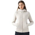 Custom Logo Full-Zip Pocket Fleece Hoodie for Women Fall Winter Running Jacket Zipper Printed Casual Sports Clothing for Yoga