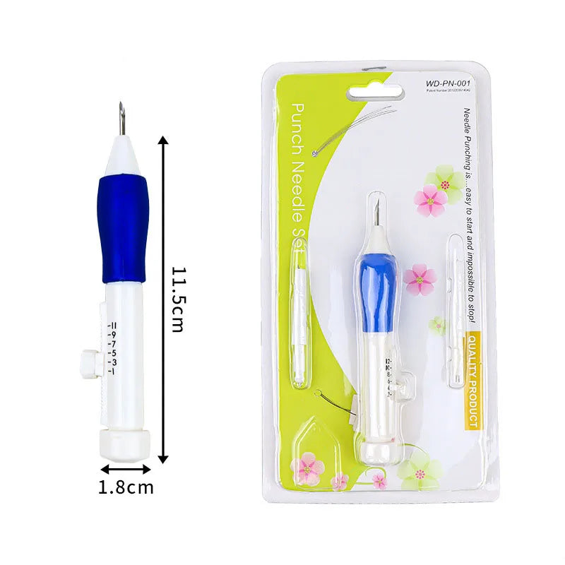 Wholesale Embroidery Pen Set Embroidery Stitching Punch Needle Set DIY Tool Craft Tool for Diy Sewing Cross Stitch Pen