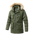 Liu Ming Cheap Wholesale Winter Casual Fleece Warm Faux Fur Hooded Jackets Outdoor Windproof Parkas Coat for Men