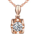 Elegant Sterling Silver Clouds Pendant Necklace with Sparkling Zircon Trendy Fashion Jewelry for Women's Weddings Engagements