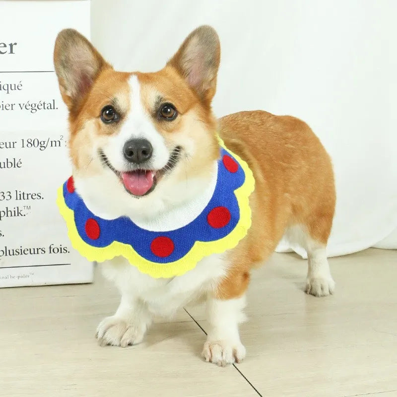 Lovely Cute Funny Pet Dog Cat Bib