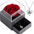 Alloy Heart Shape Silver Plated Necklace with Gift Box & Carry Bag-Women's Wedding Party Valentine's Day Gifts
