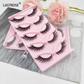Foxy 5-Pairs Fluffy Cat Eye Lashes Full Strip False Eyelash Sets Vendor's WWinged Cat Eye Lash