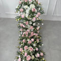 Wholesale Artificial Rose Garland Floral Garland Greenery for Wedding Spring Home Party Craft Art Table Runner Decoration