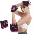 Gym Protection Racing Sports Men Women UV Fingerless Cycling Climbing Workout Gloves