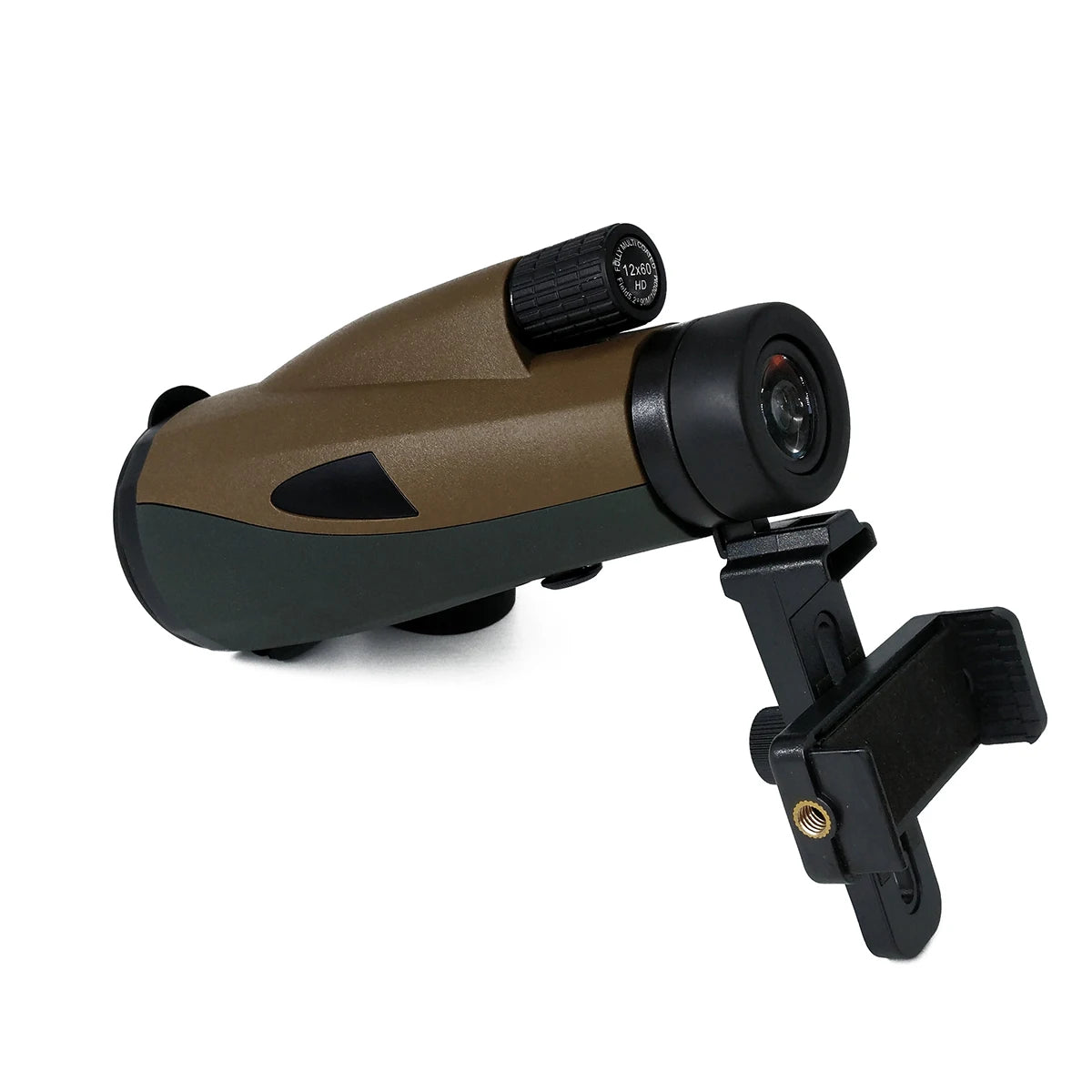 Large Bak4 Prism FMC Lens 12x60mm High Definition Monocular Better Than 12x55 Monoscope