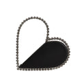 Love Evening Bags for Women Frame Wedding Party Luxury Heart Shaped Handbag Rhinestone Bag Purse Diamond