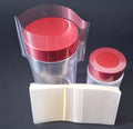 Good Plastic POF PVC PET Heat Shrink Band Transparent Perforated Shrink Band Clear Wrap Film Sleeve Band for Bottle Jars Seal