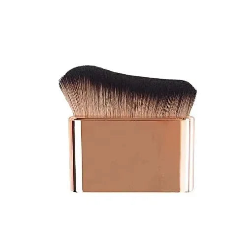 Makeup Foundation Brush Custom Logo Single Magic Powder Foundation Makeup Brush Flat Top Private Label Blending Foundation Brush