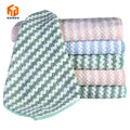 Super Absorbent Microfiber Kitchen Towel Woven Dish Cleaning Household Napkin Tools and Tableware for Home Use