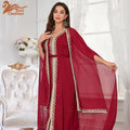Ramadan Eid Abaya Dubai Turkey Muslim Dress Islam Clothing Maxi Dresses Djellaba Jalabiya for Women Dubai