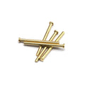 China Manufacturer's Custom Brass Flat Head Solid Rivets ISO Standard Saitong Brand Customizable Specifications for Garment