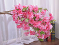 AF0404-4 Wholesale Artificial Cherry Blossom Flower 3 Branches White Cherry Blossom Branches for Wedding Centerpiece Decor