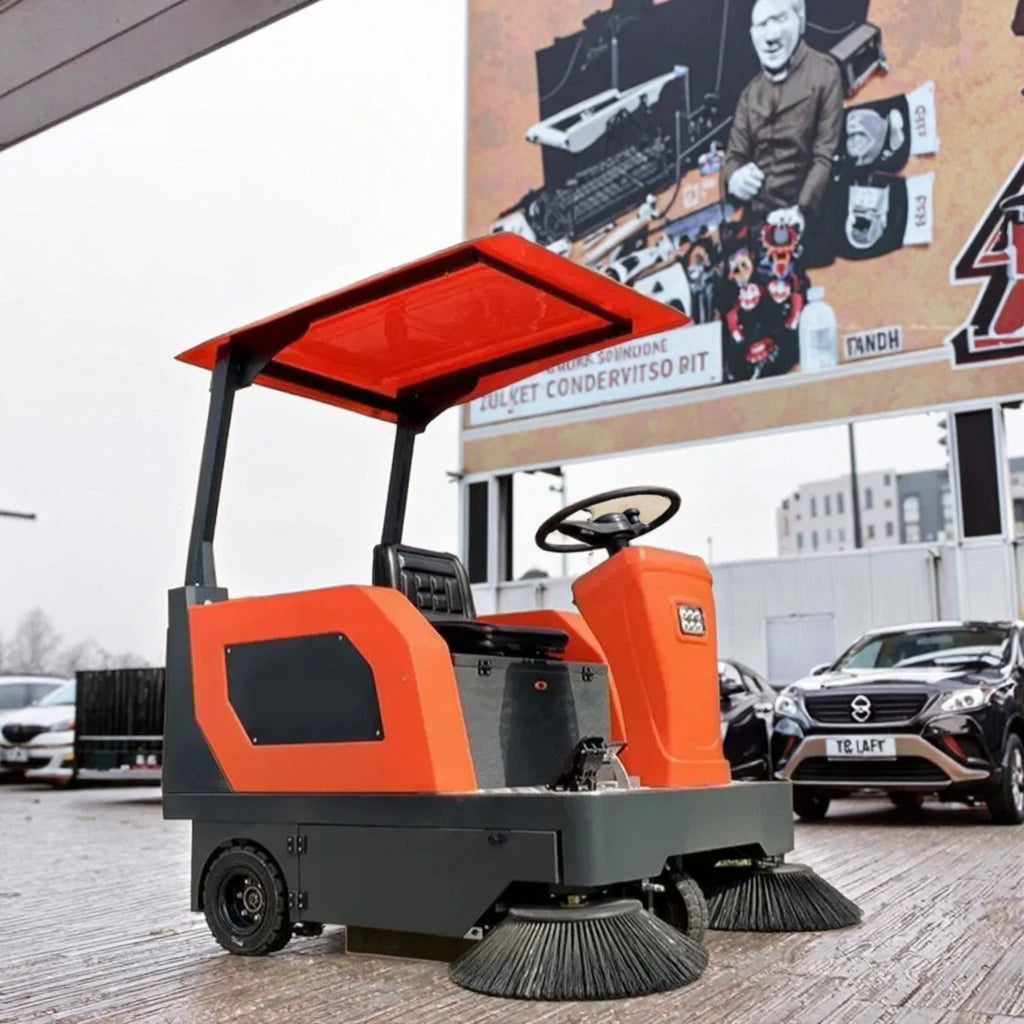 Cophilo New Electric Brushed Ride-on Self-Propelled Floor Cleaning Machine with 120L Dustbin and 120L Water Tank