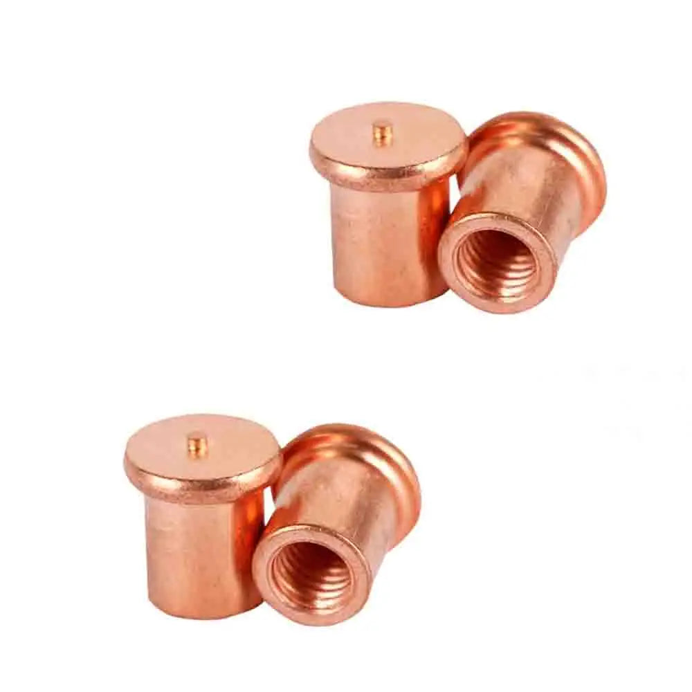 Custom Copper Nut M5 M6 Welding Screw/ Spot Welding Screw Internal Thread