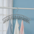 Modern Clothing Pegs Clothes Hanger and Socks Hanger and Pull Down Colors Stainless Steel Pegs for All Clothes