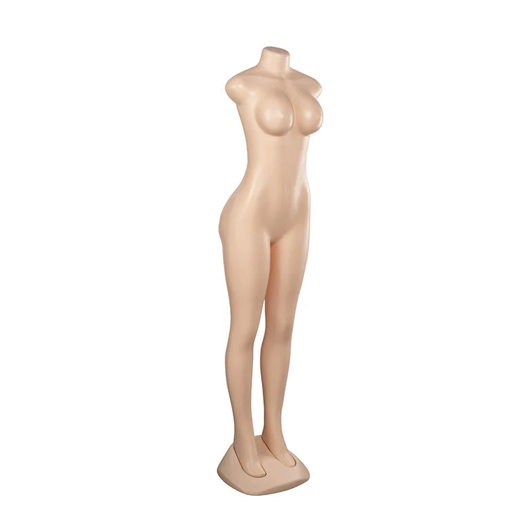 FP-2 Plastic Full Body Female Mannequin With Big Chest