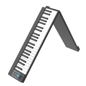 Konix New Foldable 88 Keys Digital Piano Suitable Traveler Musician Portable Midi Keyboard Electronic Piano