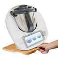 Premium Micro Slide Switches Bamboo Wooden Sliding Board Thermomix for TM6 Kitchen Appliance Tray with Hanlee and Wheels