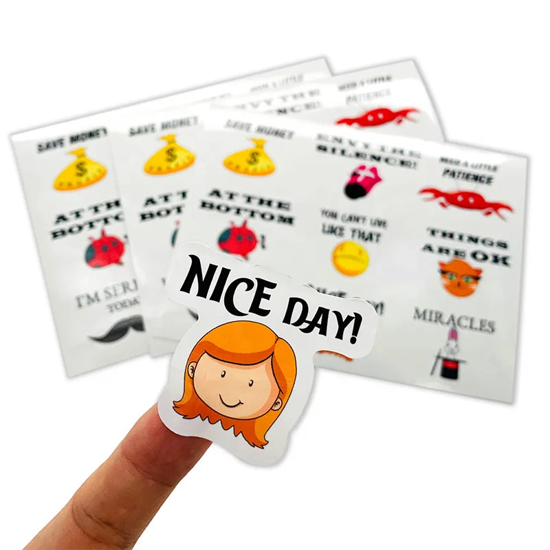 Beautifully Doodle Graffiti Stickers A4 Sticker Paper