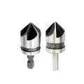 3pcs 12mm 16mm 19mm 90 Degrees Countersink Drill Bits for Reaming Chamfering Boring Deburring Wood Tools