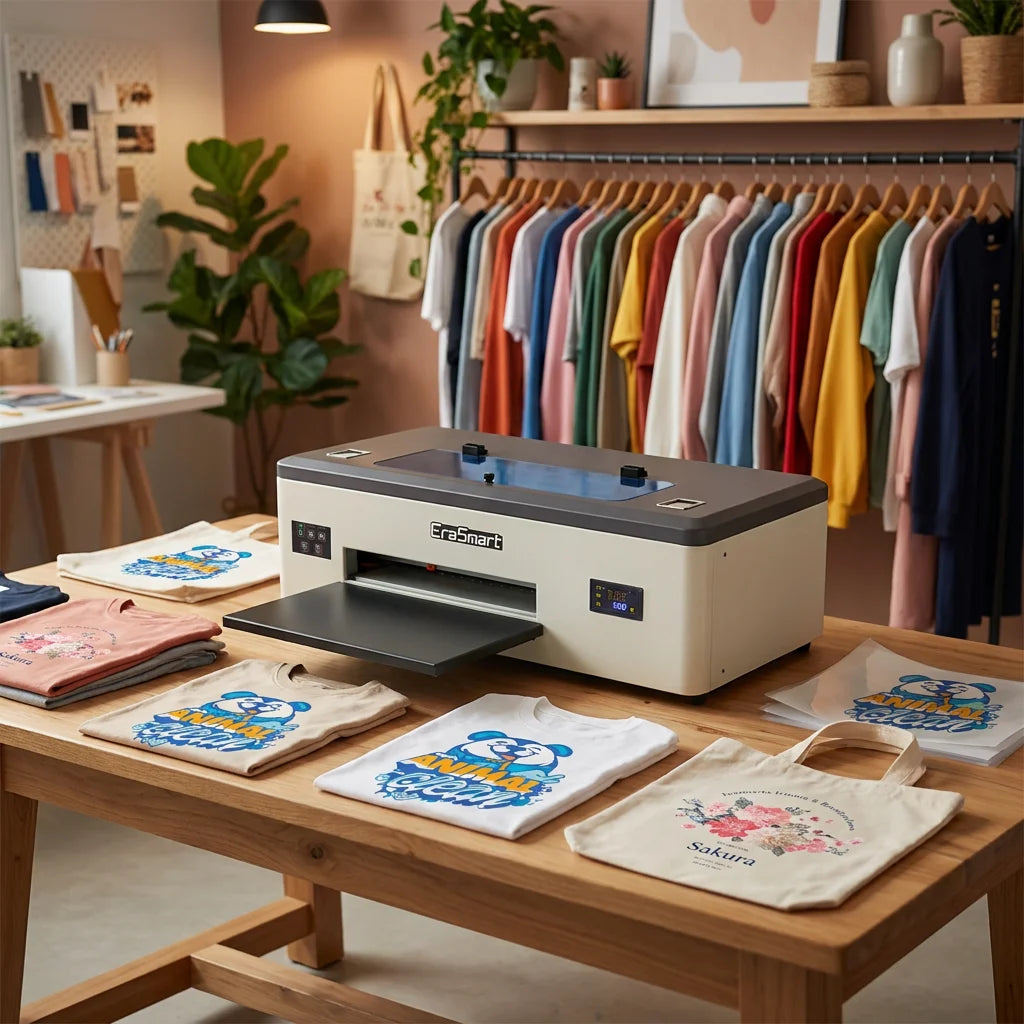 Erasmart Hot Sell A3 DTF Color White Toner Sublimation Printer Machine for T-Shirt