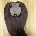 TP Hot Sale 10*12cm Silk Base With 3 Clips for Women Breathable and Real Human Hair Toupee