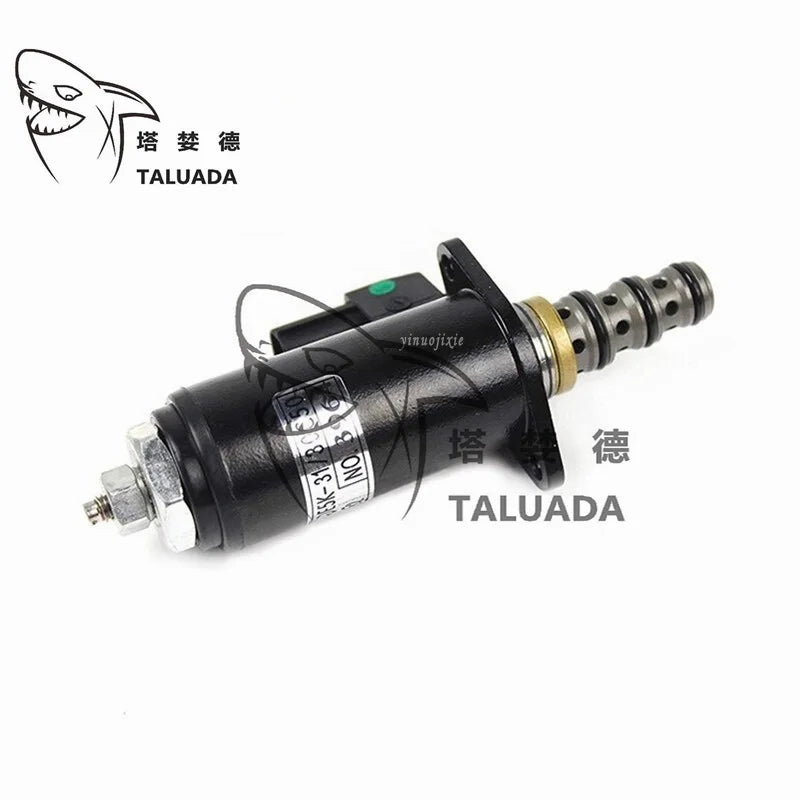 TALUADA Hydraulic Pump Solenoid Valve Kobelco SK200-8 SY215C-9 SK200-6 KDRDE5K-31 30C50-140 Rotary Solenoid Valve YN35V00048F1