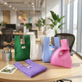 2026 Mini Handbag Cute Girls Handbags Women's Green Tote Bags Shoulder Bag With Polyester Bag Strap
